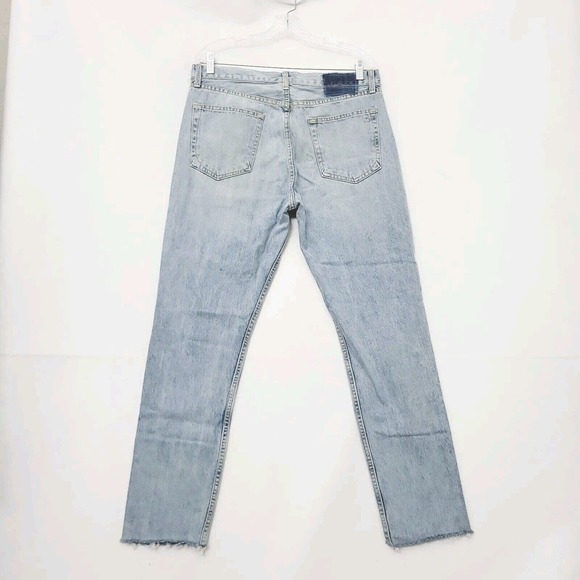 Rag & Bone Womens Union Pool Marilyn Distressed Jeans W1718K165UNI Size 31 - Picture 2 of 8